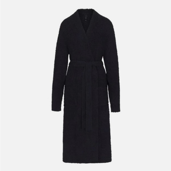 SKIMS Cozy Knit Robe in Onyx - Great Condition - Picture 4 of 7